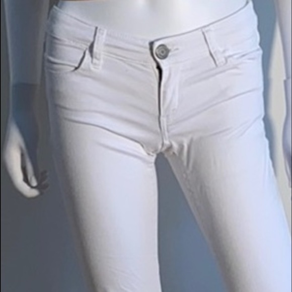 American Eagle Stretch White Skinny Jeans! - Picture 1 of 8